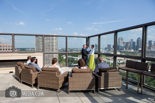 Sabrina and Steve’s Uptown Dallas Rooftop Wedding
